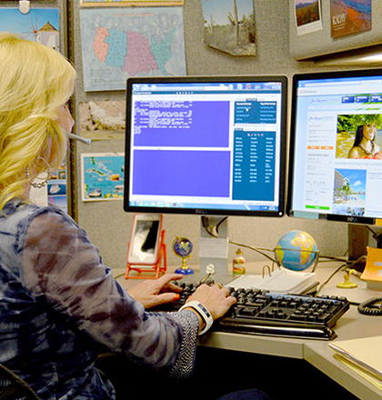 Global Discovery Vacations has call centers with real people - we still pick up the phones!