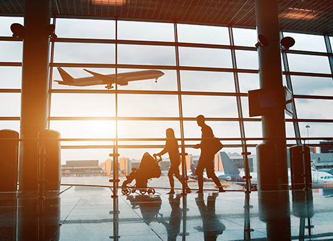 Book flights online or with the help of a travel agency with Global Connections, Inc.