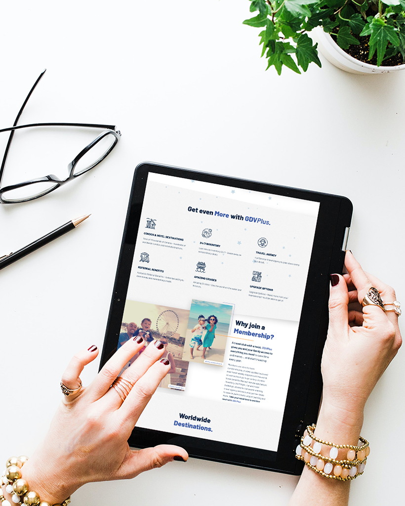 Meet customers and employees where it best compliments you with GCI’s own turnkey sales process as a travel club distributor.